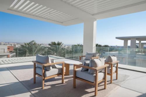 Balkons/terase, Palace Beach Resort in Sidi ‘Abd Ar Raḩman