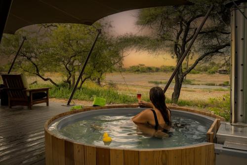Karstais baseins, Onguma Tented Camp in Mokuti Lodge