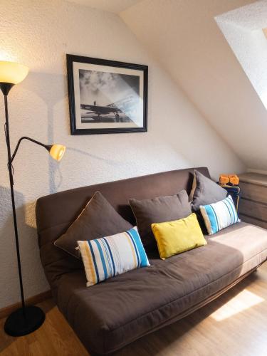 Studio douillet à Puy-Saint-Vincent, 16 m², vue sur la montagne.