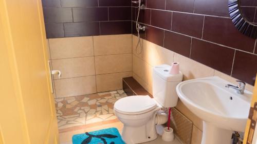 Banheiro, Appartement confortable à Capesterre, 40 m², jardin agréable (Appartement confortable a Capesterre, 40 m², jardin agreable) in Capesterre-de-Marie-Galante