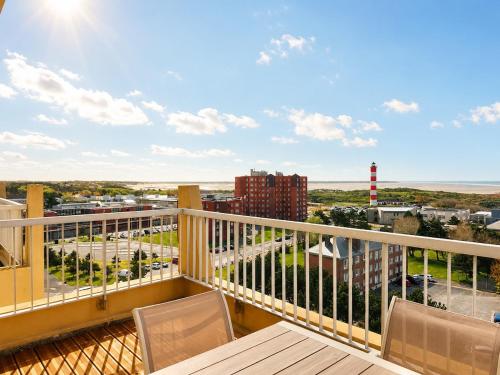 Vue panoramique au 8ème étage avec 3 Terrasses & 1 Parking à Berck-Plage