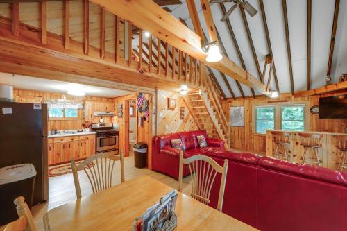 Cozy Chemo Pond Cabin w/ Dock & Waterfront Views in Holden (ME)