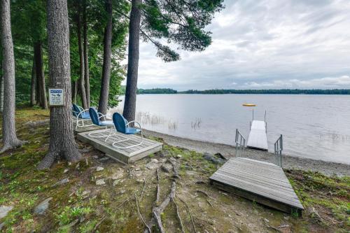Cozy Chemo Pond Cabin w/ Dock & Waterfront Views in Holden (ME)
