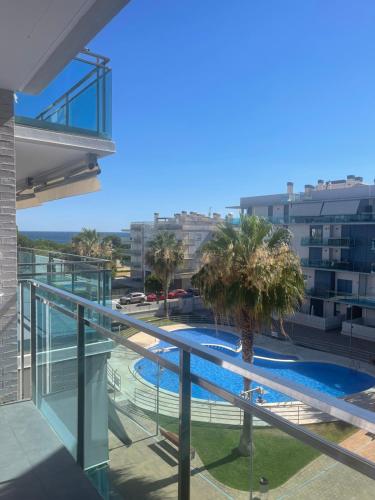 Confortable apartamento con vista al mar en Cambrils playa Esquirol