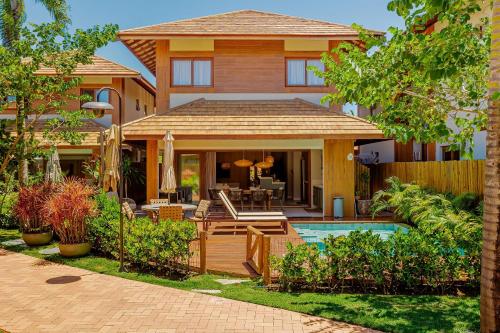 View, IT131 Lindo Bangalo c/ 4 suites, Cond. Pe na Areia in Itacimirim