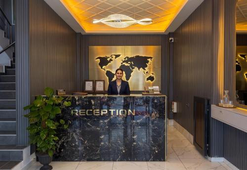 Lobby, Park Marina Hotel in Kemer