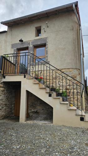 Balcony/terrace, Maison vigneronne in Combronde