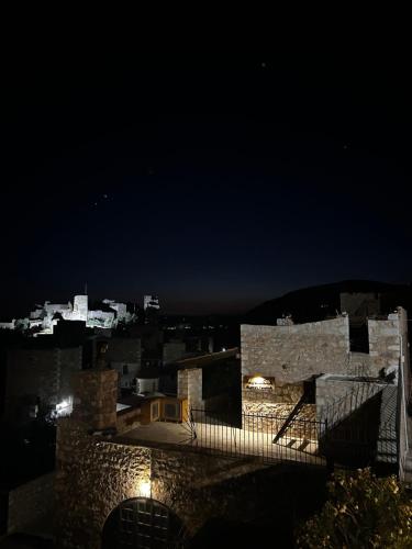 Restoran, Aspalathos guest rooms in Kyparissos