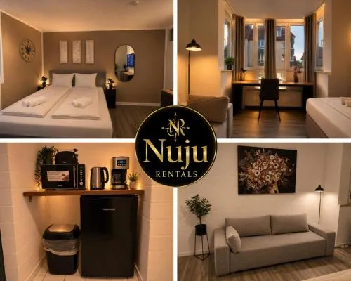 NUJU Rentals - Modernes Studio Apartment mit Parkplatz in Bielefeld, Deutschland