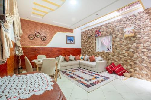 wspólne pomieszczenie/salon TV, Évasion Marocaine Confort & Authenticité (Evasion Marocaine Confort & Authenticite) in Bouargane