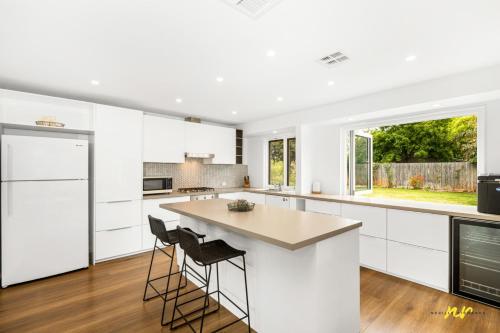 Kitchen, The Esplanade Indented Heads- Beach front, Luxury, Sleeps 8, Spacious, Aircon, Heating, in Indented Head