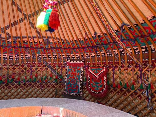 Nomad Yurts in Kyrchyn in Grigorievka