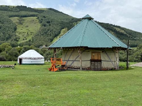Nomad Yurts in Kyrchyn in Grigorievka