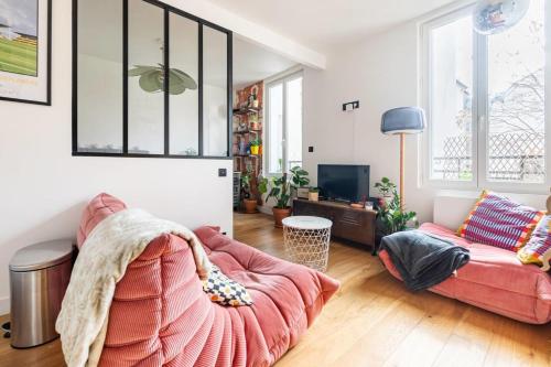 Studio calme et lumineux Paris Batignolles