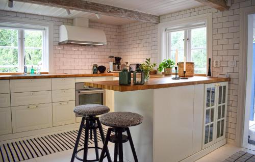 virtuve, 1 Bedroom Beautiful Home In Tving in Tving