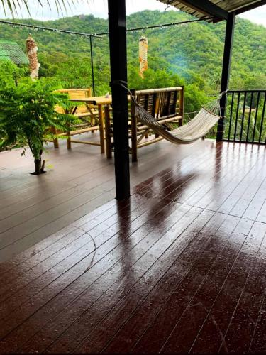 THIP bungalow family room in Tanote Bay