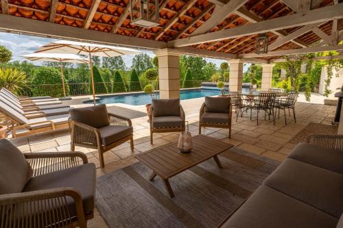 Peldbaseins, Villa Privée avec Piscine - Lavy (Villa Privee avec Piscine - Lavy) in Saint-Pierre-de-Cole