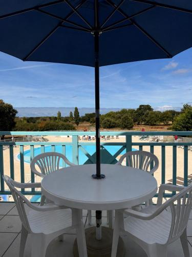 Appartement face a la piscine a Bourgenay - 5 pers