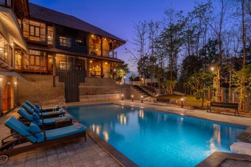 Viesnīcas āriene, SaffronStays Vedika Heritage Family Suite in Vikramgad