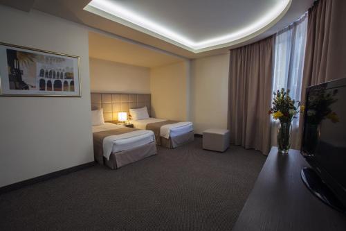 Aviatrans Hotel Set in a prime location of Yerevan, Aviatrans Hotel puts everything the city has to offer just outside your doorstep. The hotel offers a high standard of service and amenities to suit the individual n