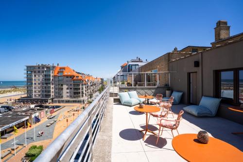 balkon/taras, The CORNR Seaview in Nieuwpoort-Bad