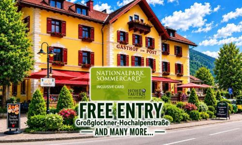 Exterior view of Hotel-Gasthof Post - Grossglockner Alpenstrasse FREE ENTRY !
