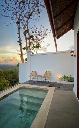 Balcony/terrace, Memayu Resort Yogyakarta in Karang Tengah