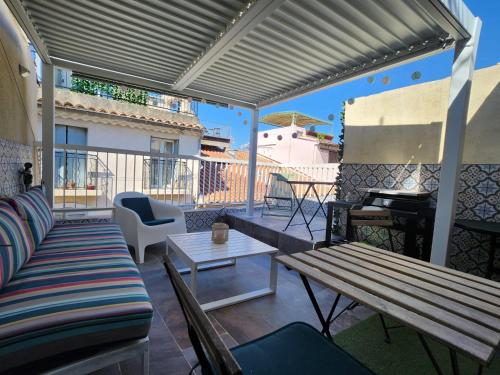 appartement avec terrasse vue mer