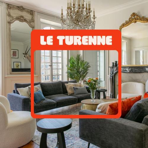 Le Turenne - Appartement 5 étoiles - hypercentre - parking privé