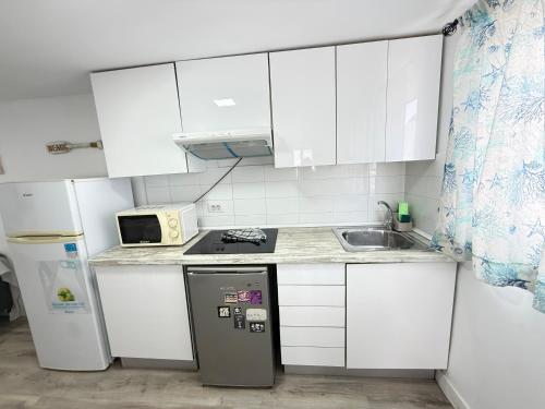 Bếp, Apartamento en el casco viejo de Corralejo in Fuerteventura