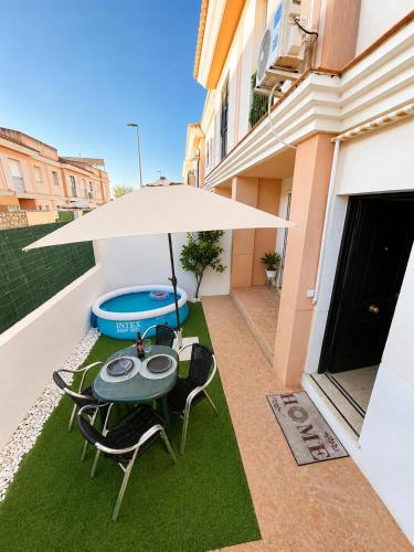Casa SOL y MAR junto a la PLAYA