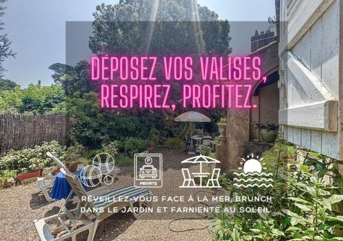 Pavillon Galiote -2 Chambres- Jardin 80 m² - park
