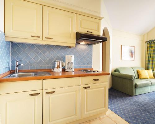 Konyha, Appartementhaus Silvia in Riedenburg