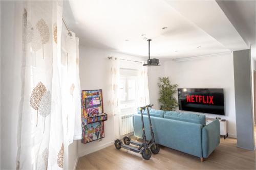 Nuevo, Cerca Centro, Netflix y Parking