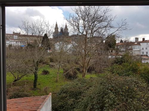 Manzara, Hostal Costa Azul in Santiago De Compostela Eski Kent