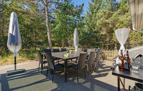 Balcony/terrace, Beach Front Home In Blavand With Sauna in Vejers Strand