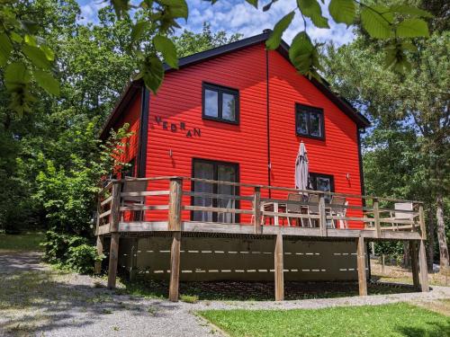 Luxury chalet with sauna in the forest gîte à louer Mignées
