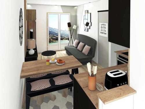 Appartement centre village - 6 pers. - FR-1-886-138