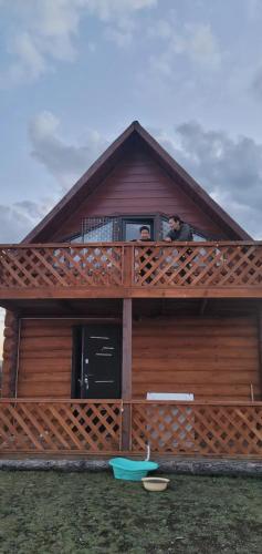 Mothers Modern Lakeside Cabin in Hatgal