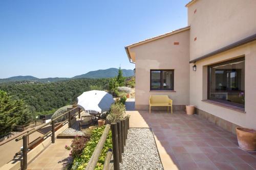 Viesnīcas āriene, Villa Vora Cel in Collsacreu