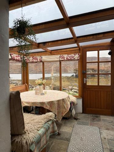 Seal Rock Cottage in Toscaig