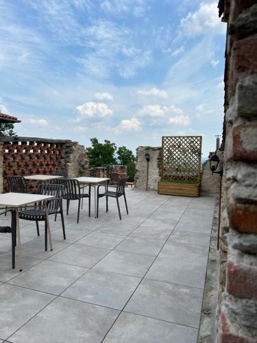 Rõdu/terrass, Da Noi Panoramic Guest Stay Camera Pietra in Cuorgne