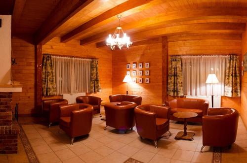 Delt lounge/TV-område, Chalet Mont Blanc in Yaremche
