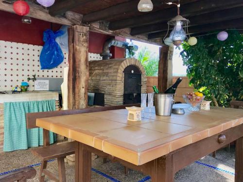 Balkons/terase, Elegant Villa in Cartagena with Private Pool in Los Diaz
