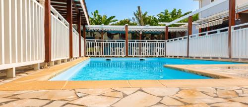 Näkymä, Appartement charmant à Sainte-Marie, 37 m² + piscine partagée (Appartement charmant a Sainte-Marie, 37 m² + piscine partagee) in Sainte-Marie