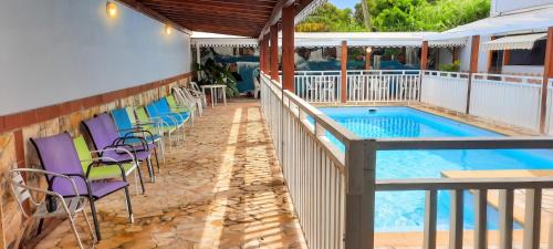 Näkymä ulkoa, Appartement charmant à Sainte-Marie, 37 m² + piscine partagée (Appartement charmant a Sainte-Marie, 37 m² + piscine partagee) in Sainte-Marie