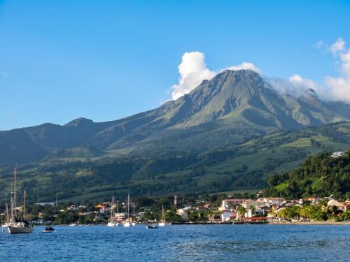 Viesnīcas āriene, Maison de charme à Saint-Pierre avec vue sur mer et montagne (Maison de charme a Saint-Pierre avec vue sur mer et montagne) in Saint-Pierre