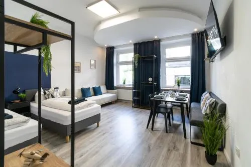 Livesto EasyTrip II Modernes 2 Zimmer Apartment, 6 Personen, WIFI in Wuppertal, Deutschland