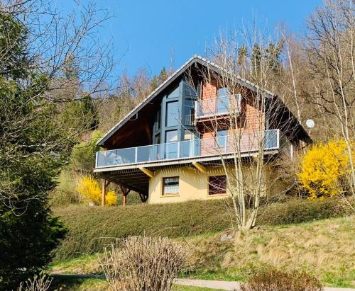 Viesnīcas āriene, Chalet chaleureux à Basse-sur-le-Rupt, vue montagne superbe (Chalet chaleureux a Basse-sur-le-Rupt, vue montagne superbe) in Basse Surlerupta