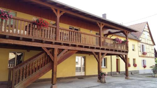 Balkons/terase, Maison charmante à Stotzheim + jardin (Maison charmante a Stotzheim + jardin) in Stodzeima